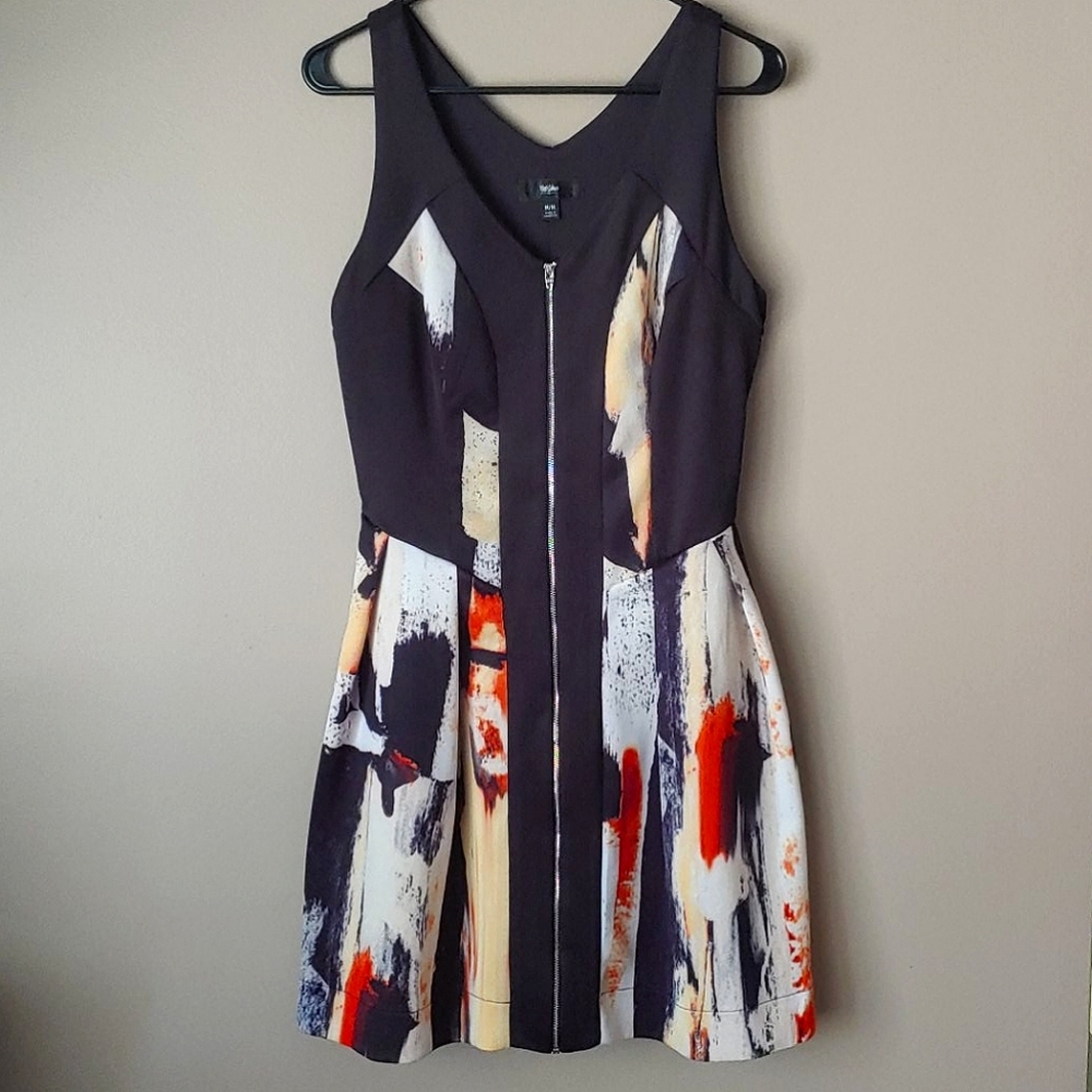 Mossimo Women's Zip Front Dress
